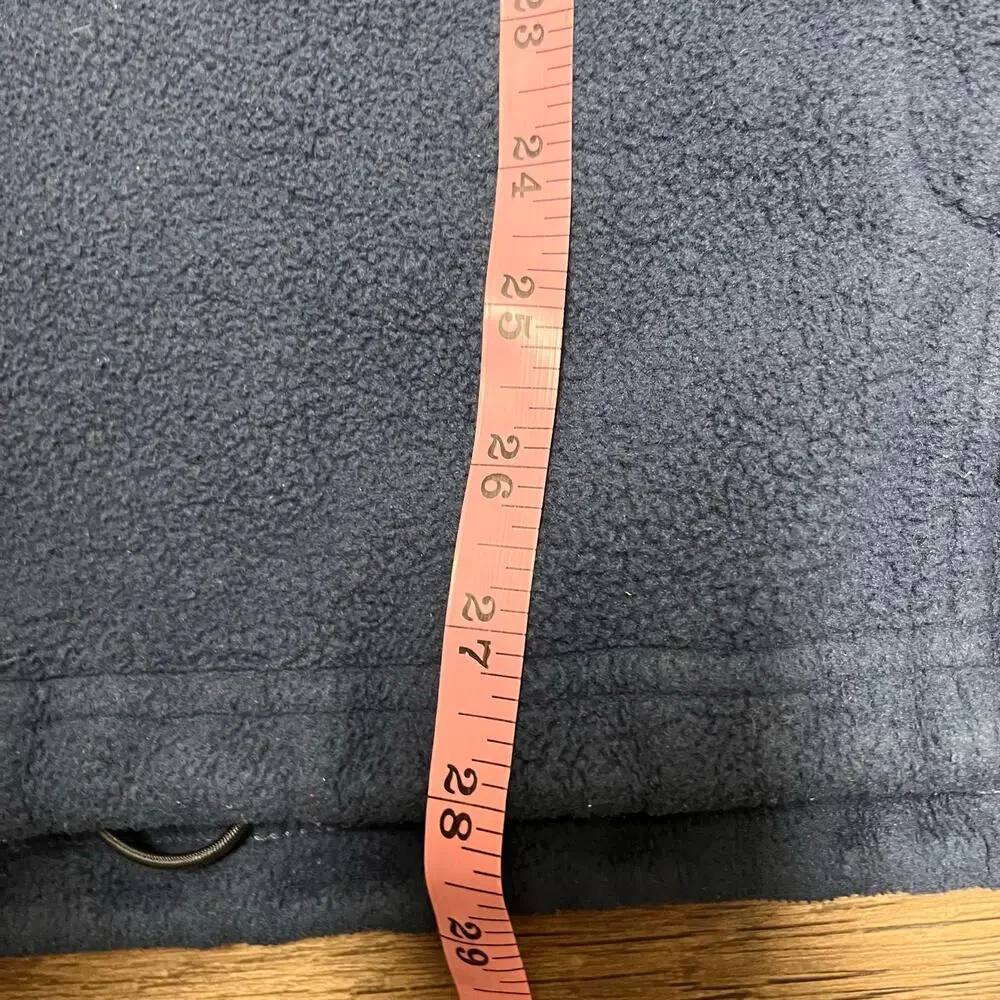 The North Face Fleece Jacket Full Zip Navy Blue Mens XL Outdoor Cozy - Picture 9 of 12